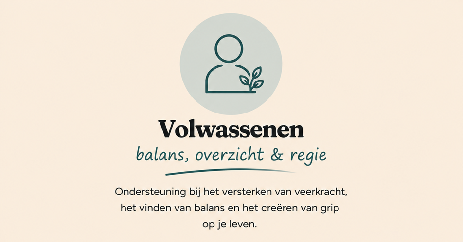 Begeleiding voor volwassenen in Grootebroek
