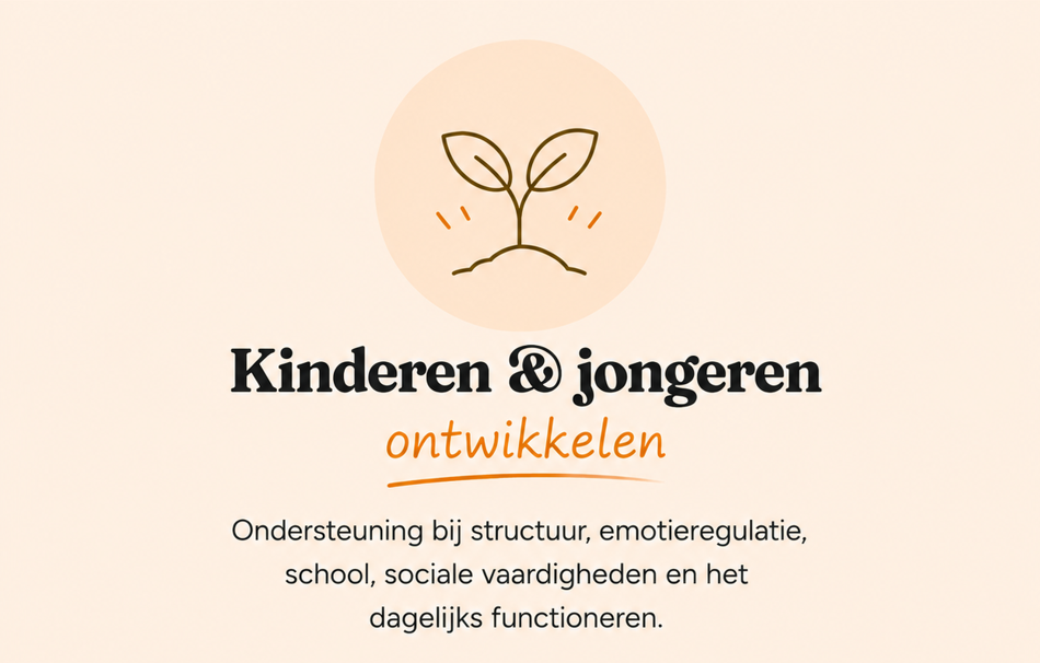 Begeleiding voor kinderen en jongeren